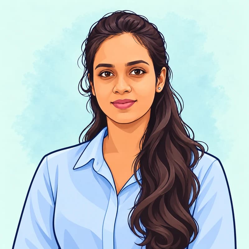 Illustrated portrait of Yelka